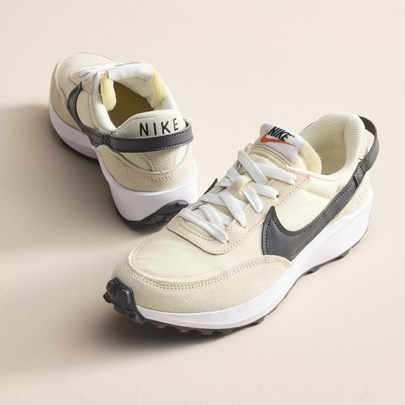 Nike Shoes - Nike Cream and Black Waffle Debute